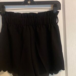 SHEIN Black High Waist Women's Shorts